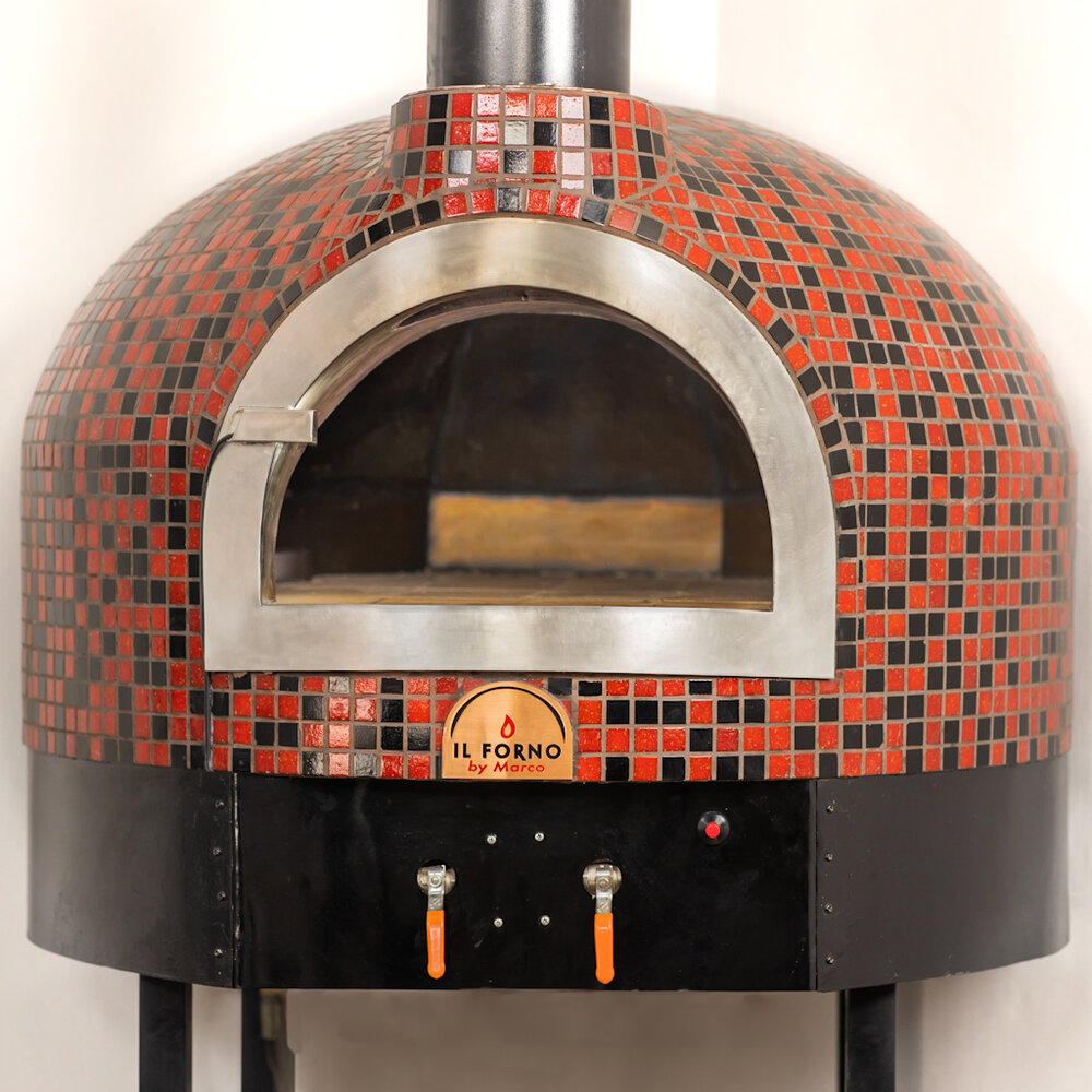 wood fired stone pizza oven